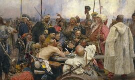 Les zaporogues écrivent une lettre au sultan de Turquie