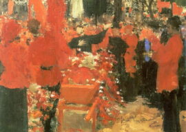 L’enterrement rouge