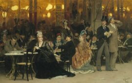 Un café parisien
