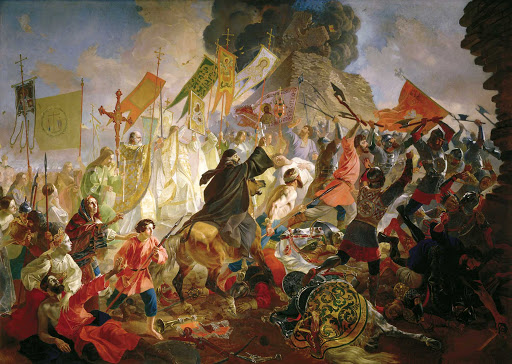 Le siège de Pskov par Étienne Báthory