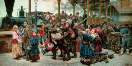 Constantin Savitsky, Le départ à la guerre, 1888