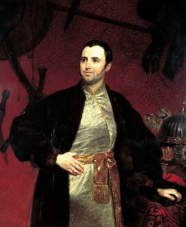 Portrait de Prince Mikhail Obolensky