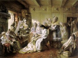 Constantin Makovski, Sous la couronne [du mariage]