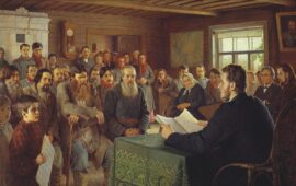 Dimanche de lecture dans une école rurale