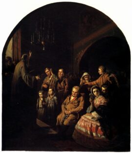 Le Sermon dans le village