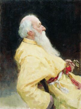 Vladimir Stassov par Ilya Répine