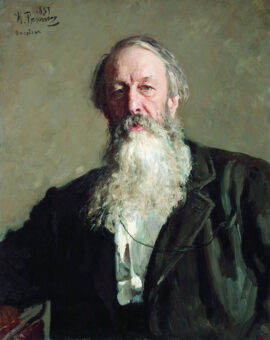 Vladimir Stassov par Ilya Répine