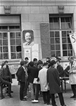 Paris : La Sorbonne occupée par des étudiants - 28 mai 1968