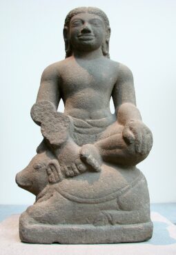 Le dieu Agni, Cambodge, sans doute autour du 7e siècle