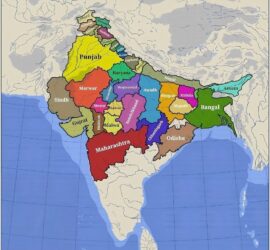 Les régions avec une langue indo-aryenne (wikipédia)