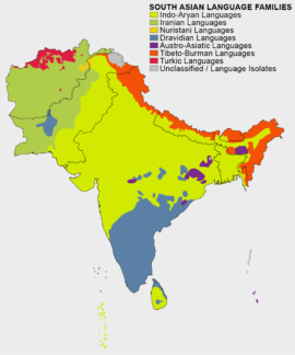 Les familles de langue du sud-est asiatique