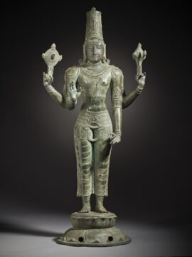 Sculpture de Vishnou, Tamil Nadu, 13e siècle