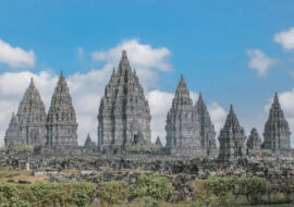 Temple de Prambanan, Indonésie, 9e siècle