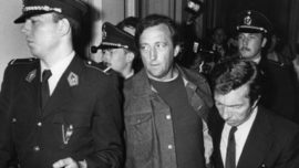 Septembre 1979 : Michel Graindorge photographié durant sa détention suite à l'évasion du truand français François Besse dont il était l'avocat
