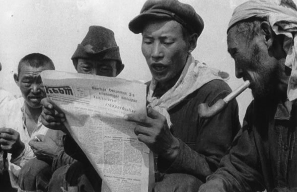 Le premier journal en langue iakoute (1929) photo de Guéorgui A. Zelma