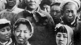 Mao Zedong dans les masses populaires
