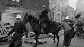 1962-Affrontements à Liège