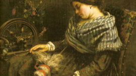 La fileuse endormie (1853)