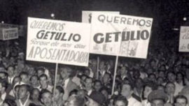 Manifestation pro Getulio Vargas