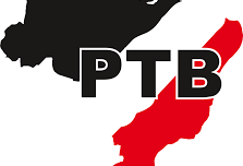 Logo à l'esthétique fascisante du Parti Travailliste Brésilien