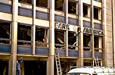 Anvers, 4 décembre 1985 : action des Cellules Communistes Combattantes contre la Bank of America