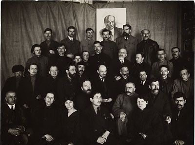 Lénine au second congrès de l’Internationale Communiste