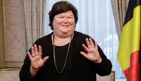La ministre fédérale belge de la Santé, Maggie De Block