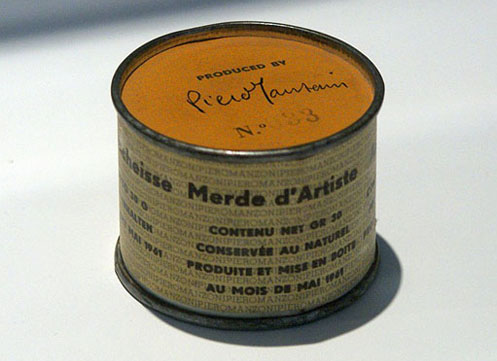 Piero Manzoni – Merda D’artista, 1961, Wikipédia