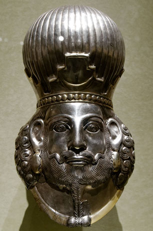 Le roi Shapur II, empire sassanide, quatrième siècle