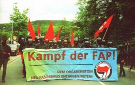 Lutte contre le FAP (un parti fasciste) – faire face de manière décidée au néo-fascisme