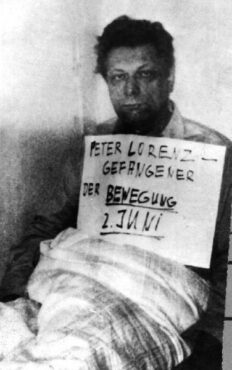 Peter Lorentz, prisonnier du Mouvement du 2 juin
