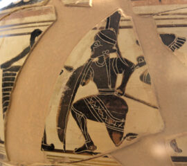 Dinos laconien du Peintre des Cavaliers, 6e siècle avant notre ère