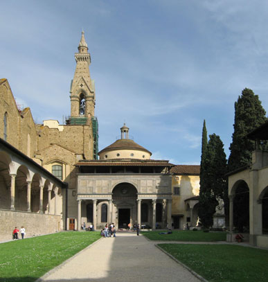La chapelle des Pazzi (source wikipédia)
