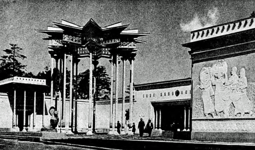 Le pavillon de l’Ouzbékistan