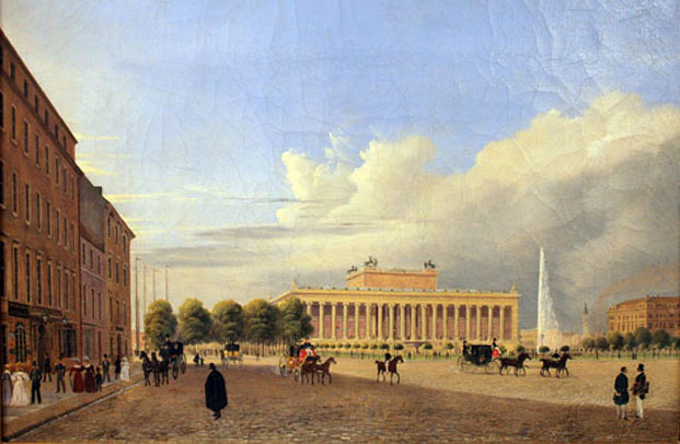 Alters Museum, tableau de Johann Heinrich Hintze, 1832