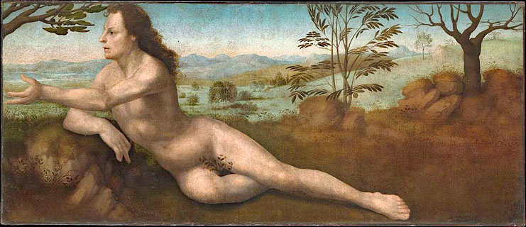 Adam par Giuliano Bugiardini, fin du 15e siècle