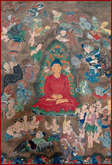 Représentation du Bouddha dans le bouddhisme tibétain, 17e siècle