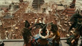 Scène du film Apocalypto de 2007 qui reflète la démarche mésoaméricaine du sacrifice
