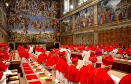 Un conclave, c’est-à-dire l’assemblée des cardinaux pour l’élection du prochain pape