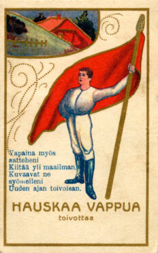 Marta Koskinen : affiche commémorative du premier mai en 1929