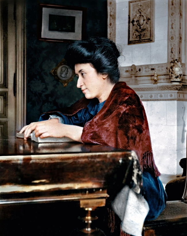 Rosa Luxembourg à Berlin en 1907