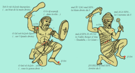 Orion comme chasseur grec et son origine : le géant babylonien (wikipedia)