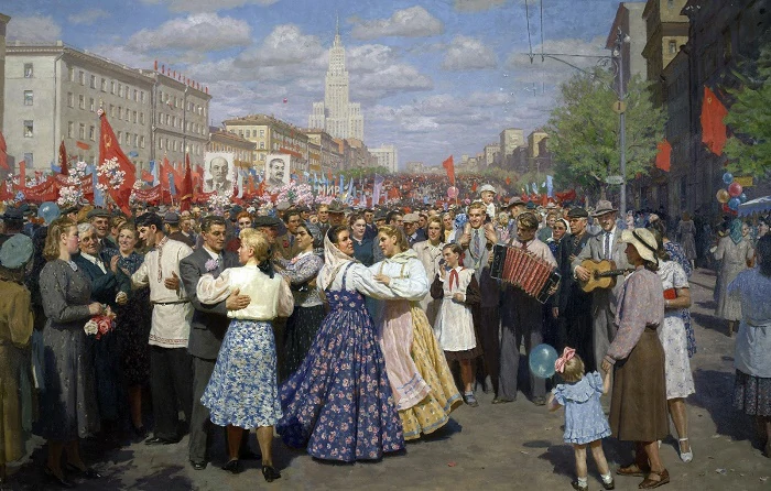 Youri Kougache, Le premier mai, 1952, URSS