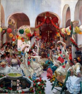 Joaquín Sorolla Bastida, Séville. La danse, 1915