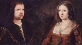 Ferdinand II d’Aragon et Isabelle de Castille à leur mariage