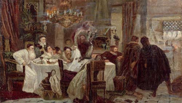 Séder secret en Espagne à l’époque de l’Inquisition, Moshe Maimon, 1893