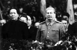 Les deux titans, Mao Zedong et Staline, à Moscou