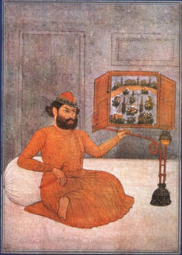 Poeta en lengua urdu Mir Taqi Mir, 1786