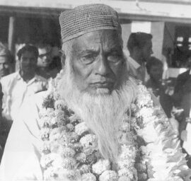 Maulana Abdul Hamid Khan Bhashani à Cuba pour une réunion de la coopération afro-asiatique, en 1965