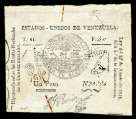 Bons du trésor des États-Unis du Venezuela, 1811
